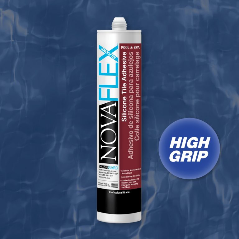 Silicone Tile Adhesives for Pools and Spas Novagard